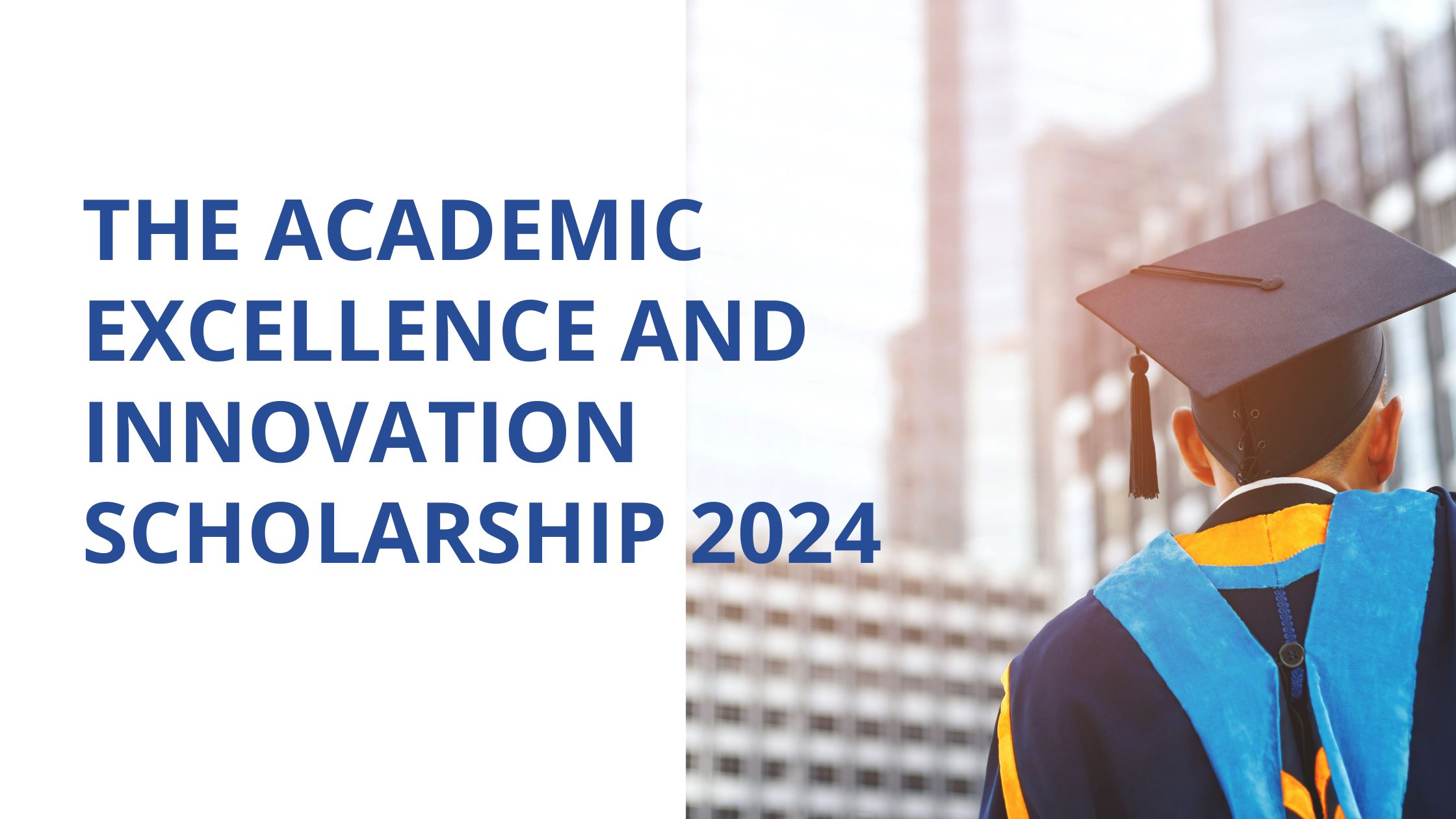 The Academic Excellence and Innovation Scholarship 2024