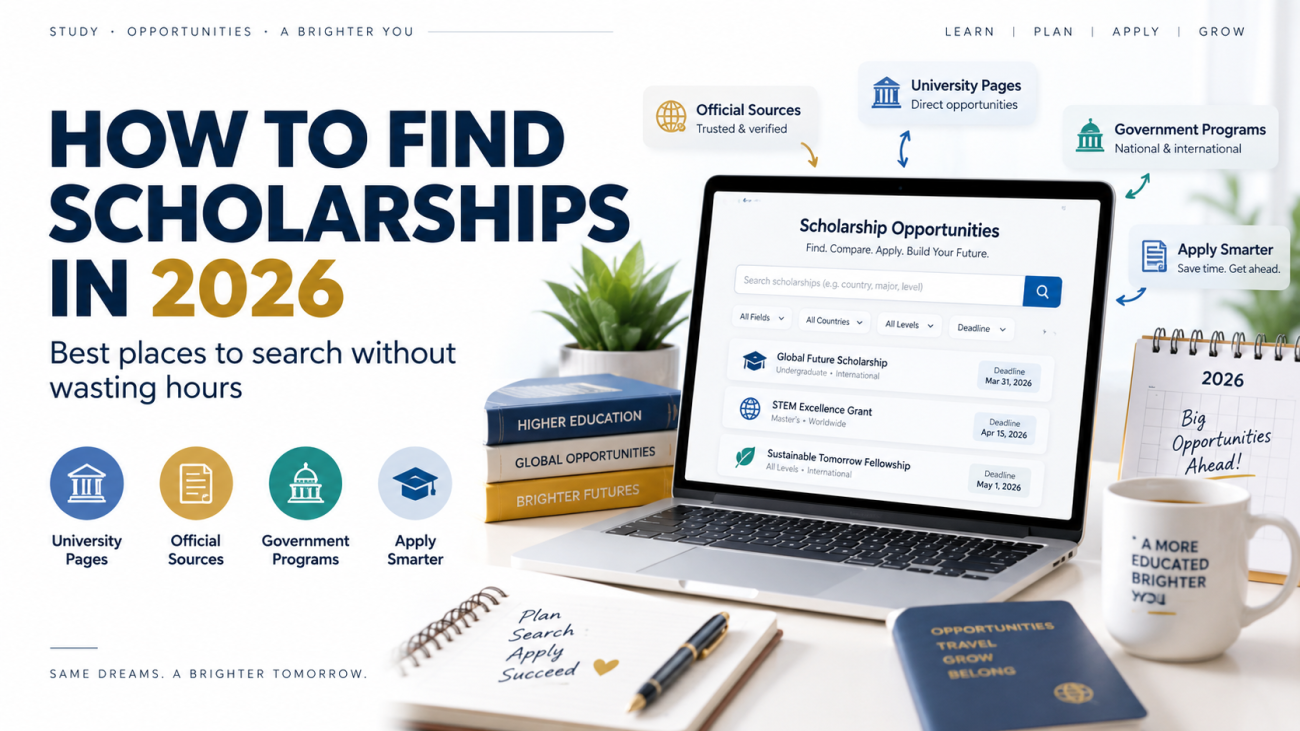 How to Find Scholarships in 2026