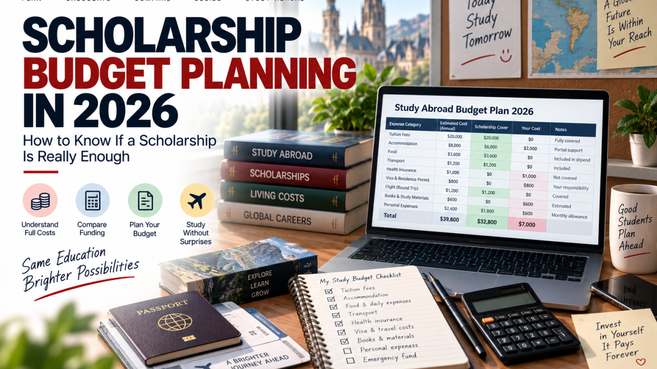 Scholarship Budget Planning 2026