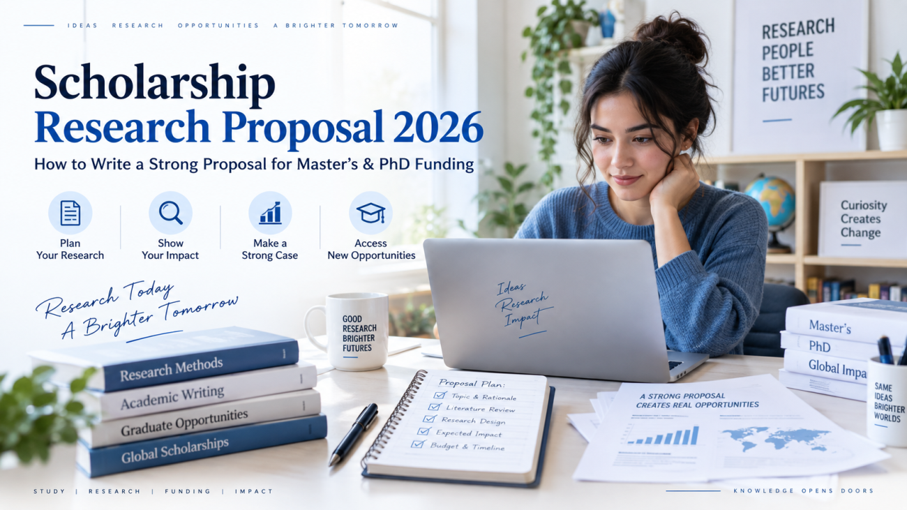 Scholarship research proposal 2026