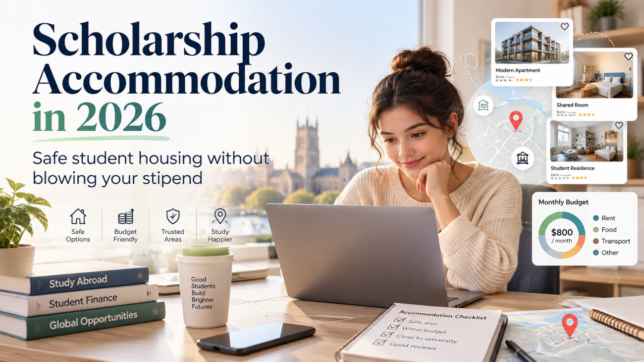 scholarship accommodation 2026