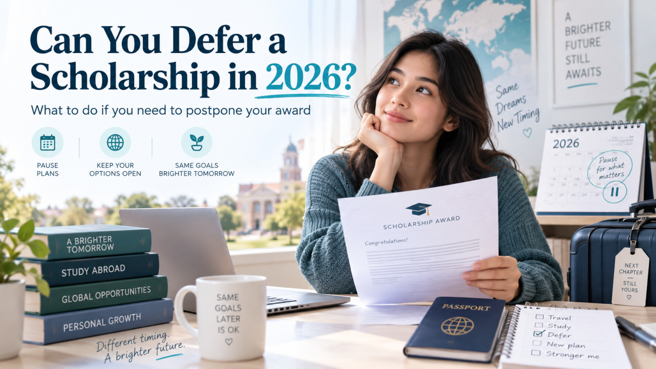 scholarship deferral 2026