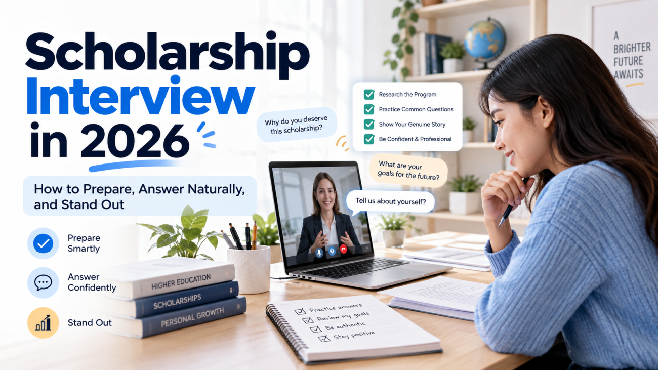 scholarship interview 2026