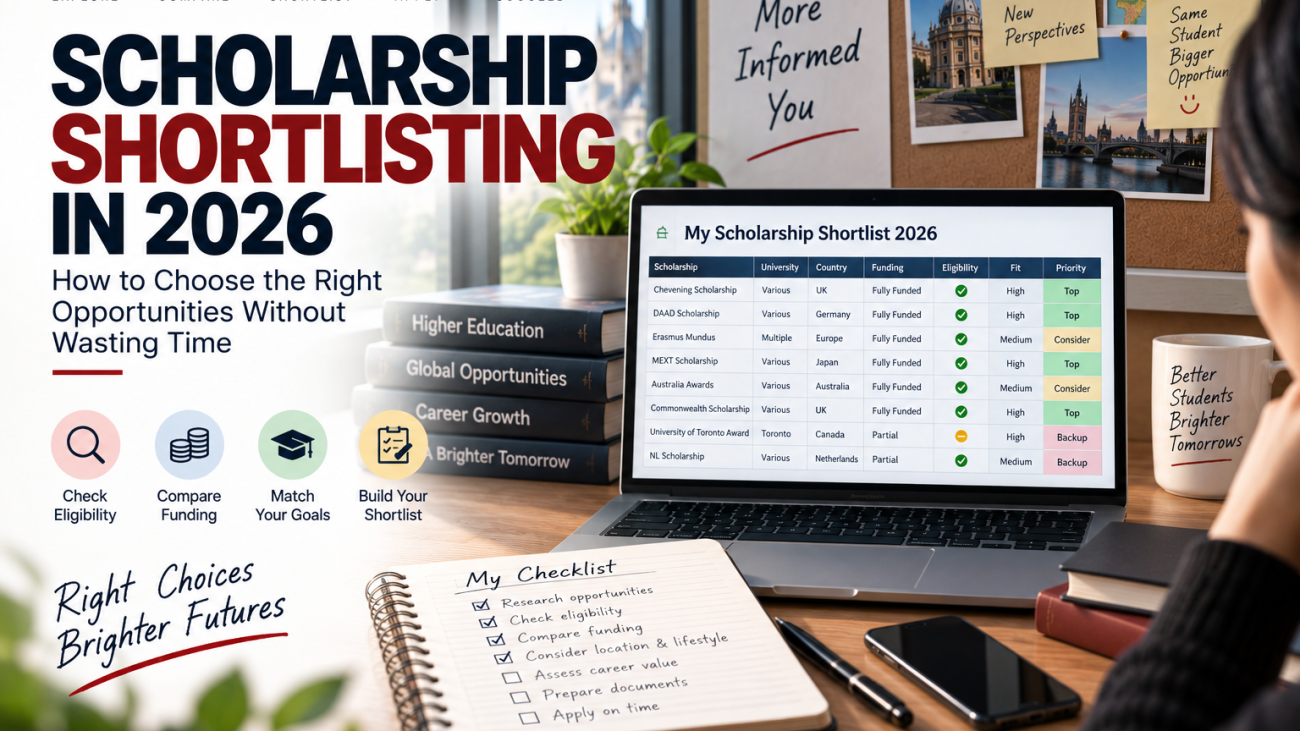 scholarship shortlisting 2026