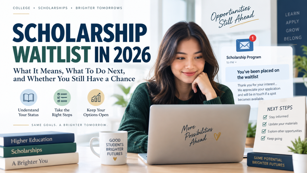 scholarship waitlist 2026