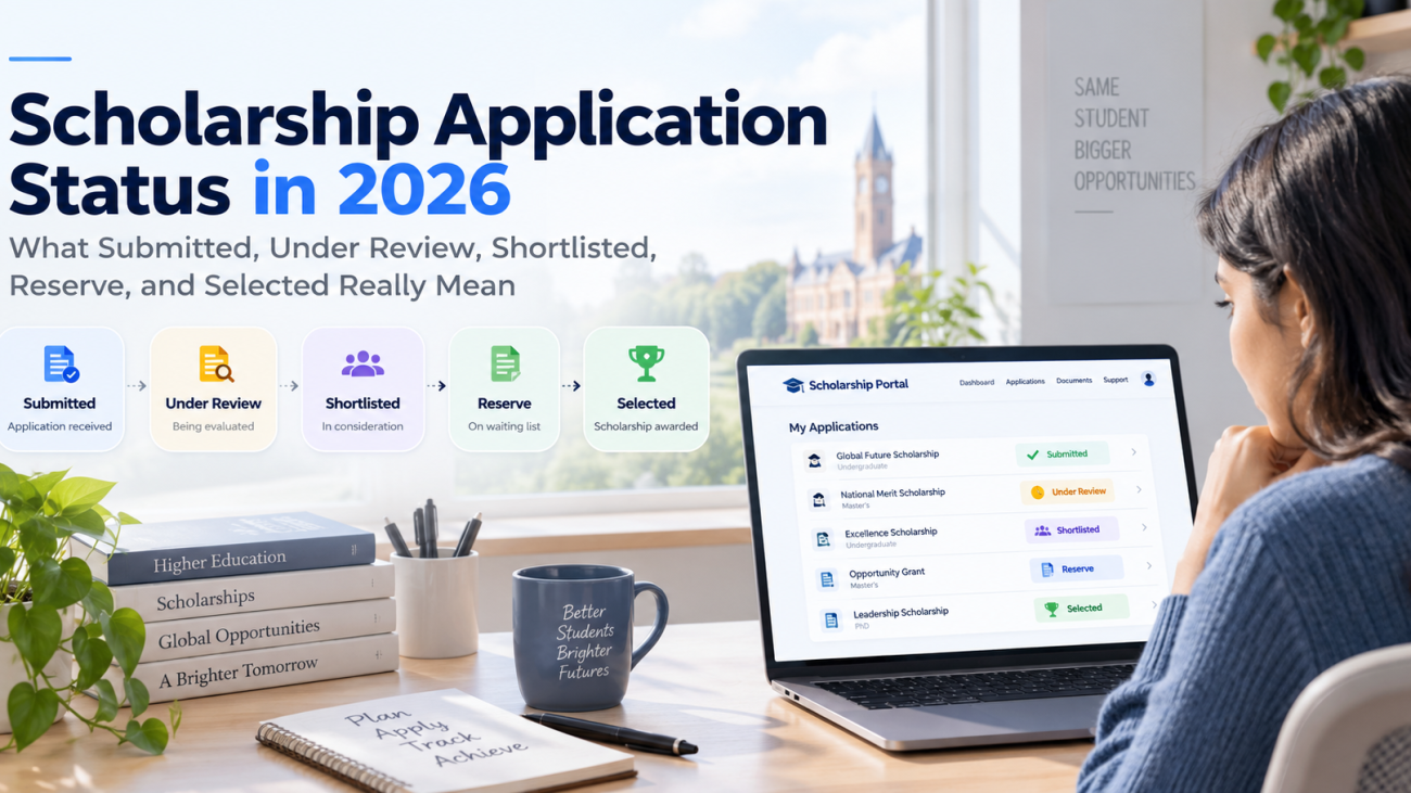Scholarship Application Status 2026