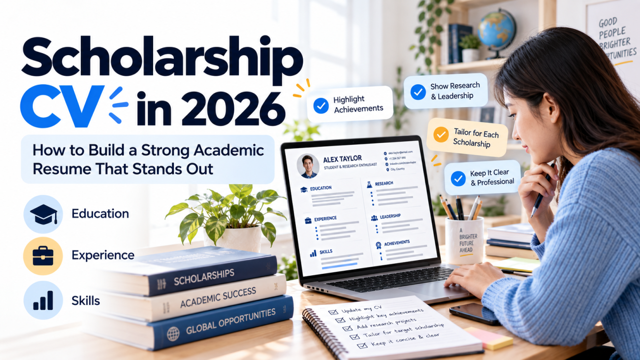 Scholarship CV Success Workspace