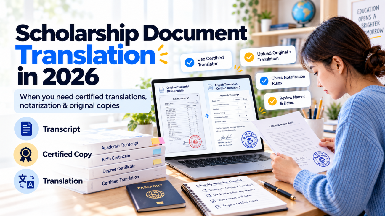 Scholarship Document Translation Guide