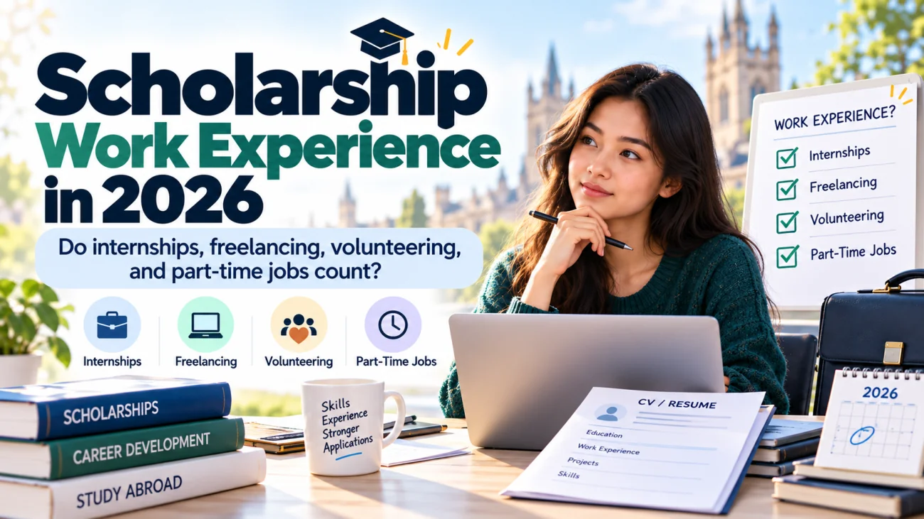 Scholarship Work Experience in 2026